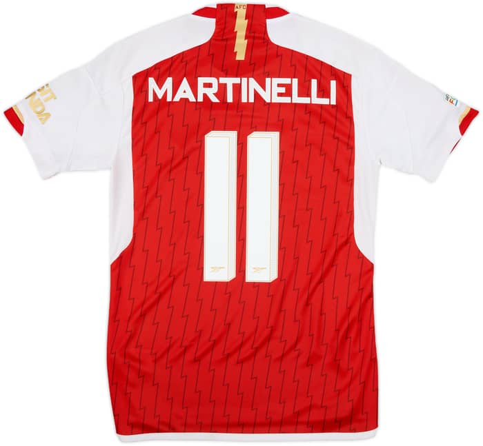 2023-24 Arsenal Home Shirt Martinelli #11 - 8/10 - (S)