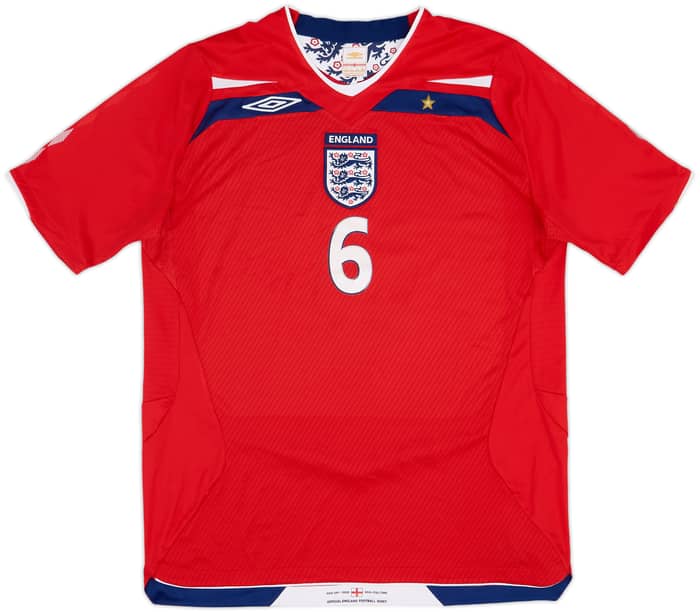2008-10 England Away Shirt Terry #6 - 8/10 - (L)