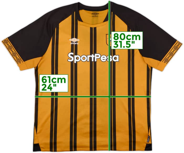 2018-19 Hull City Home Shirt - 5/10 - (3XL)