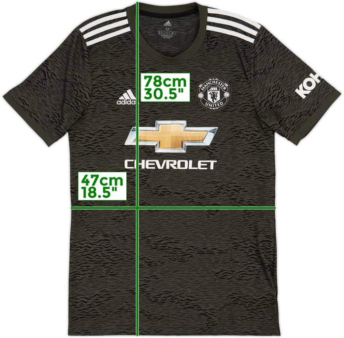2020-21 Manchester United Away Shirt #6 - 5/10 - (M)