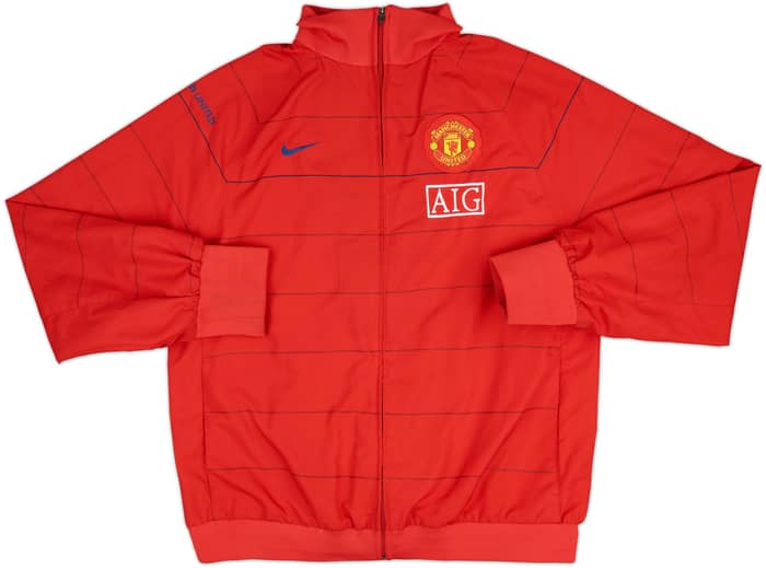 2008-09 Manchester United Nike Track Jacket - 7/10 - (L)