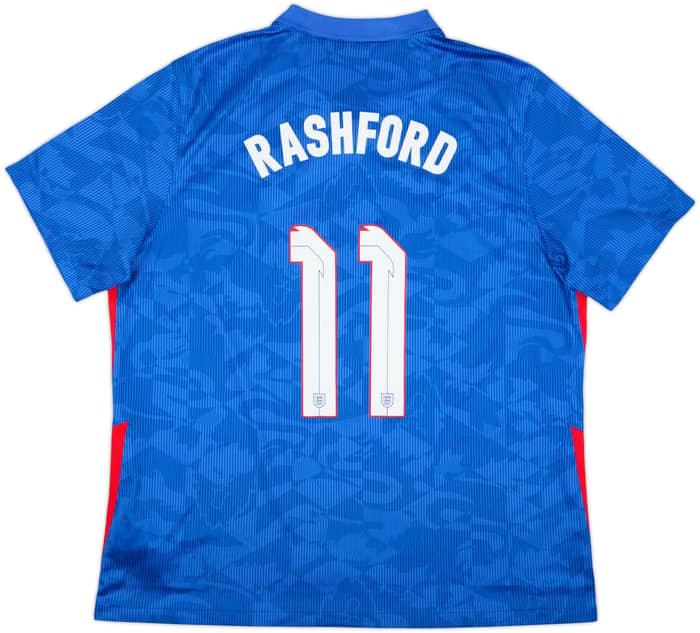 2020-21 England Away Shirt Rashford #11 - 8/10 - (XXL)
