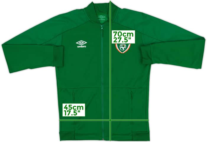 2016-17 Ireland Umbro Track Jacket - 9/10 - (S)