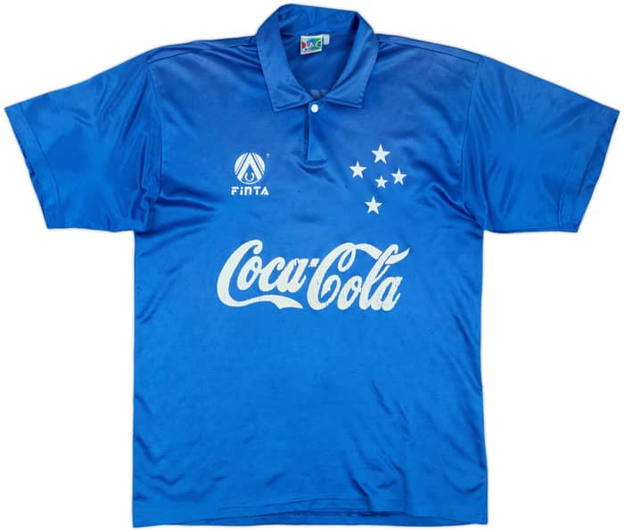 1992-93 Cruzeiro Home Shirt #5 - 5/10 - (L)