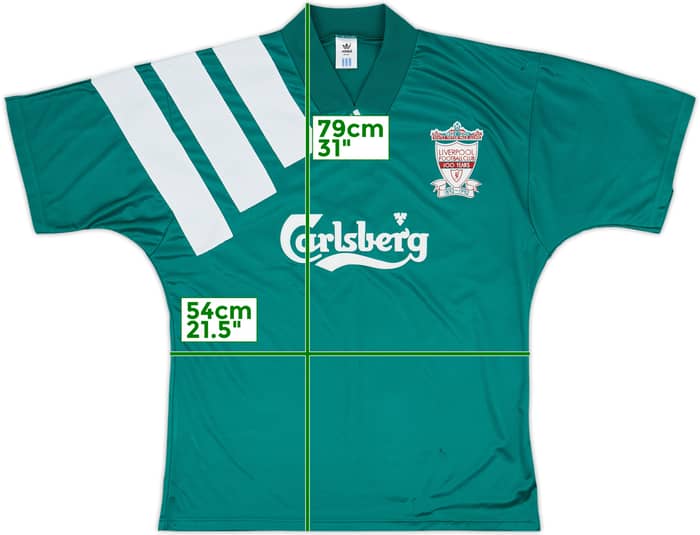 1992-93 Liverpool Centenary Away Shirt - 5/10 - (L/XL)