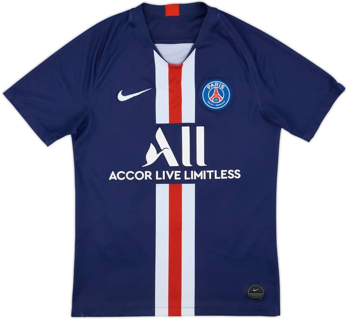 2019-20 Paris Saint-Germain Home Shirt Mbappe #7 - 9/10 - (S)