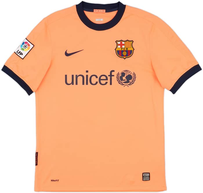 2009-10 Barcelona Away Shirt A.Iniesta #8 - 9/10 - (S)