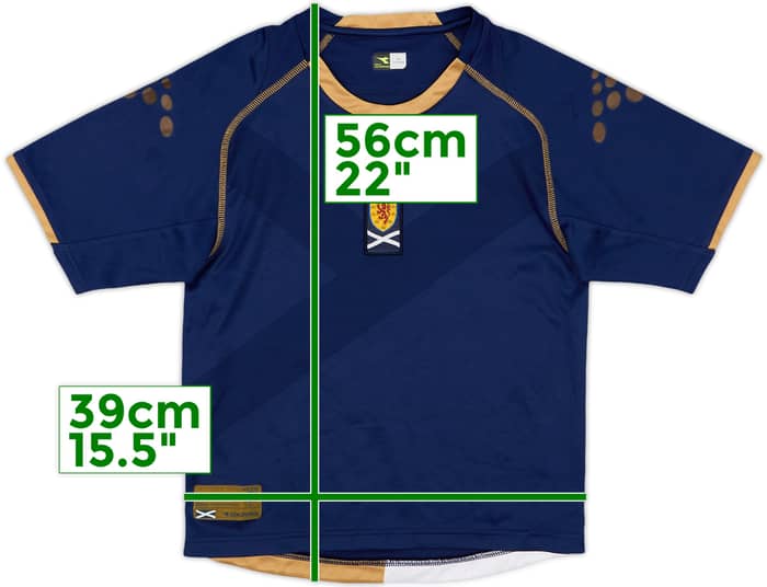 2007-08 Scotland Home Shirt - 9/10 - (S.Boys)