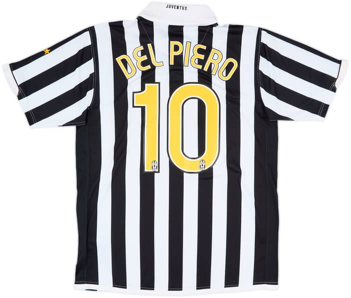 2006-07 Juventus Home Shirt Del Piero #10 - 7/10 - (L)