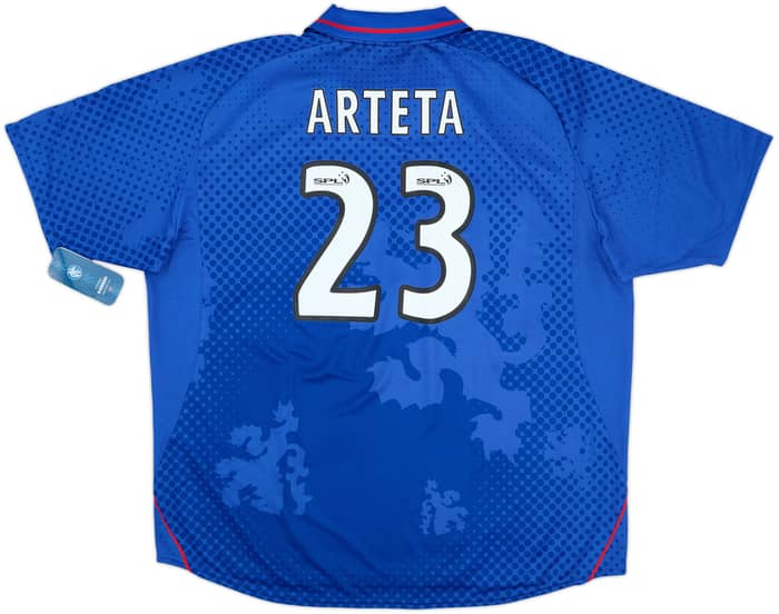 2002-03 Rangers Home Shirt Arteta #23 (3XL)