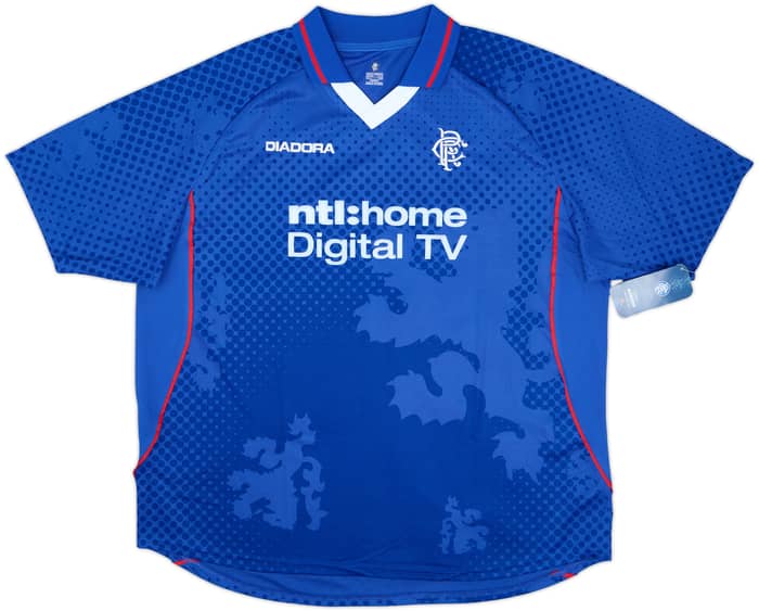 2002-03 Rangers Home Shirt Ferguson #6 (XXL)