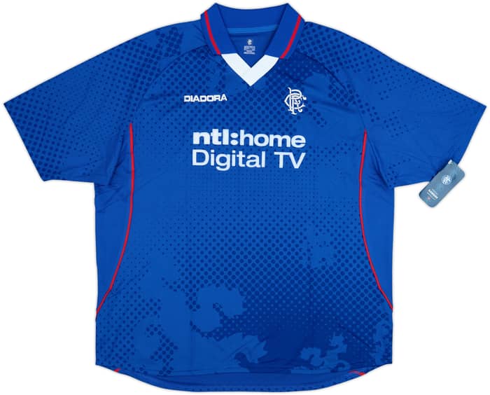 Camiseta de local del Rangers 2002-03 Arteta #23 (XXL)