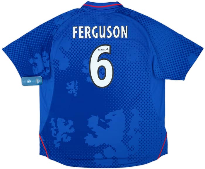 2002-03 Rangers Home Shirt Ferguson #6 (3XL)