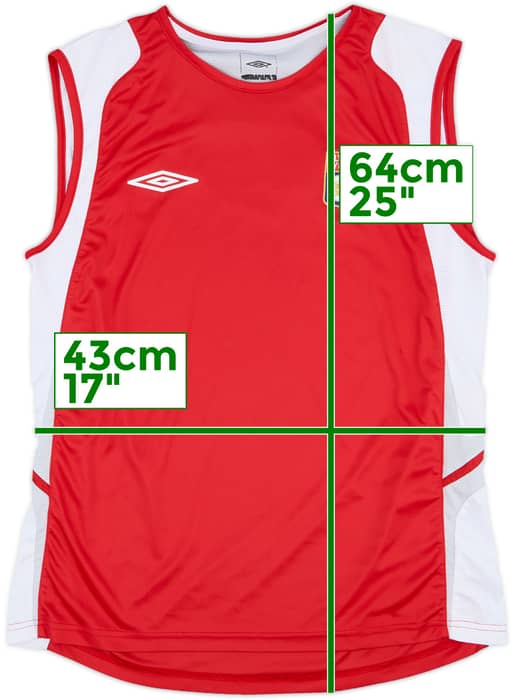 2006-07 Lyon Umbro Training Vest - 6/10 - (L)