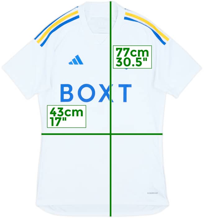 2023-24 Leeds United Home Shirt - 8/10 - (S)