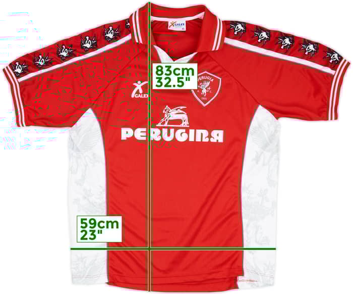 1999-00 Perugia Home Shirt - 10/10 - (XL)
