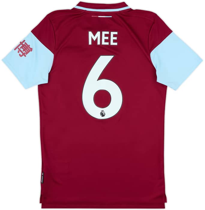 2019-20 Burnley Home Shirt Mee #6 - 10/10 - (S)