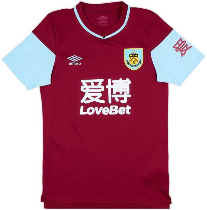 2019-20 Burnley Home Shirt Mee #6 - 10/10 - (S)