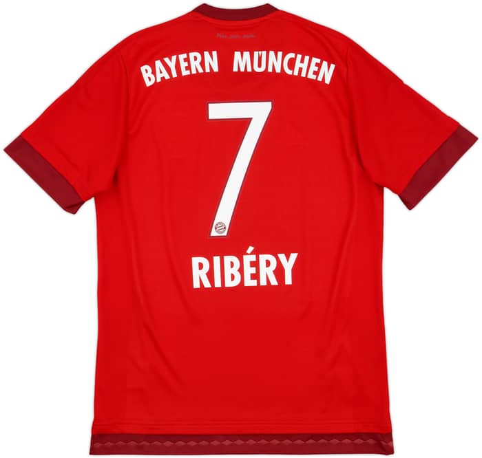 2015-16 Bayern Munich Home Shirt Ribery #7 - 10/10 - (M)