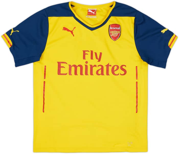 2014-15 Arsenal Away Shirt Arteta #8 - 5/10 - (S)