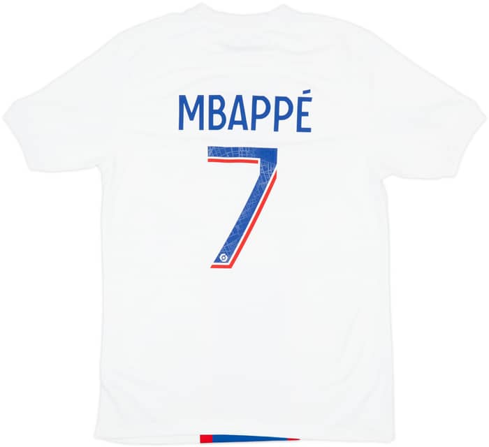 2022-23 Paris Saint-Germain Third Shirt Mbappe #7 - 8/10 - (S)
