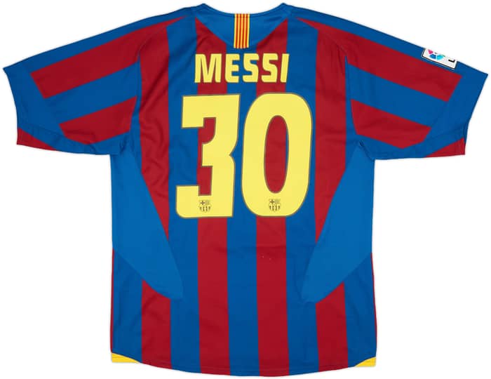 2005-06 Barcelona Home Shirt Messi #30 - 9/10 - (L)