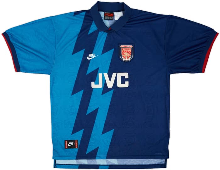 1995-96 Arsenal Away Shirt Wright #8 - 8/10 - (XXL)