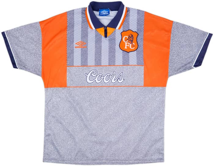 1994-96 Chelsea Away Shirt Gullit #4 - 10/10 - (XL)