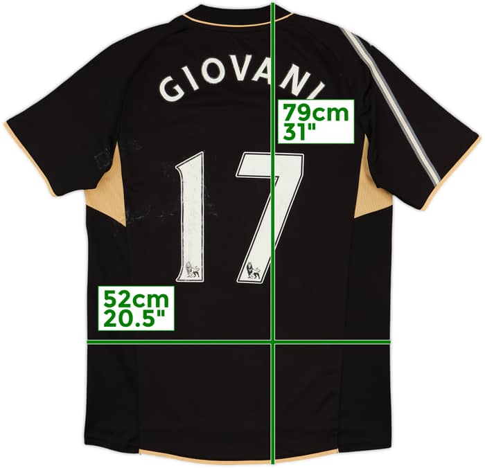 2008-09 Tottenham Third Shirt Giovani #17 - 5/10 - (L)