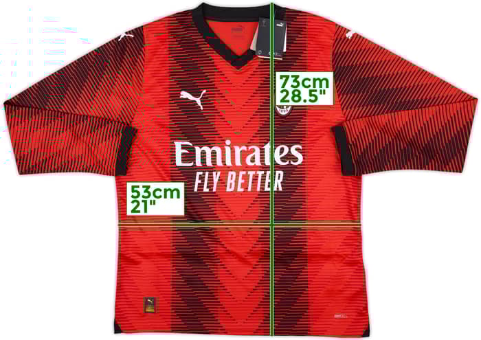 2023-24 AC Milan Home Shirt (L)