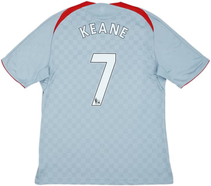 2008-09 Liverpool Away Shirt Keane #7 - 8/10 - (L)