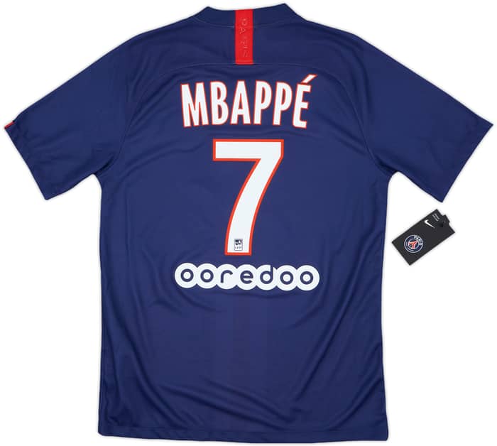 2019-20 Paris Saint-Germain Home Shirt Mbappe #7 (M)