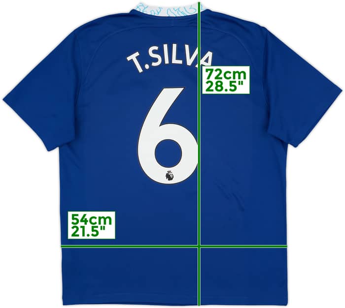 2022-23 Chelsea Home Shirt T.Silva #6 - 8/10 - (L)