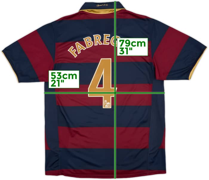 2007-08 Arsenal Third Shirt Fabregas #4 - 9/10 - (M)