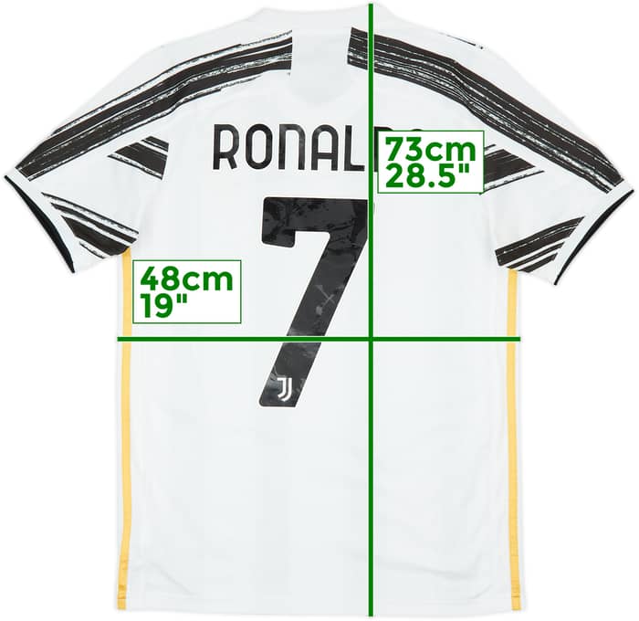 2020-21 Juventus Home Shirt Ronaldo #7 - 9/10 - (S)