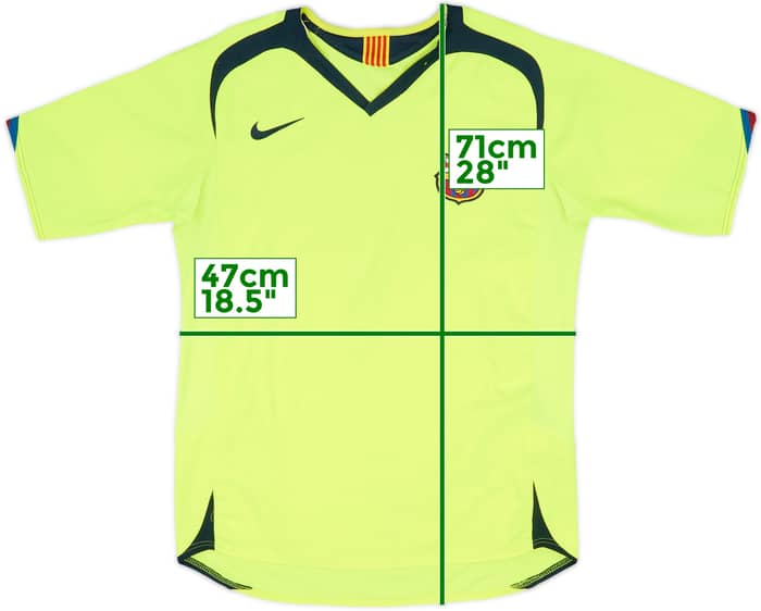 2005-06 Barcelona Away Shirt - 8/10 - (XL.Boys)