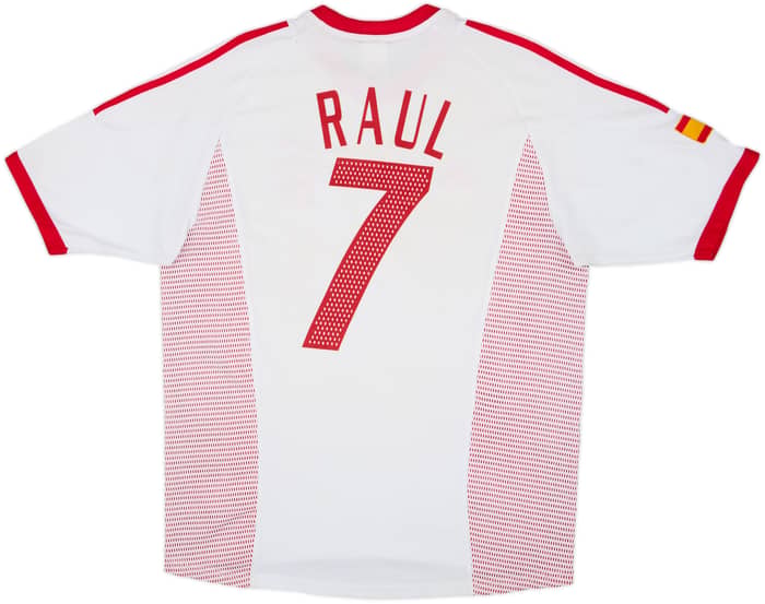 2002-04 Spain Away Shirt Raul #7 - 4/10 - (M)