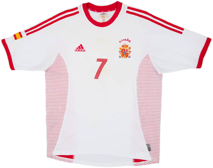 2002-04 Spain Away Shirt Raul #7 - 4/10 - (M)