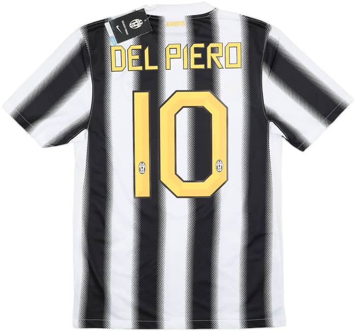 2011-12 Juventus Home Shirt Del Piero #10 (S)