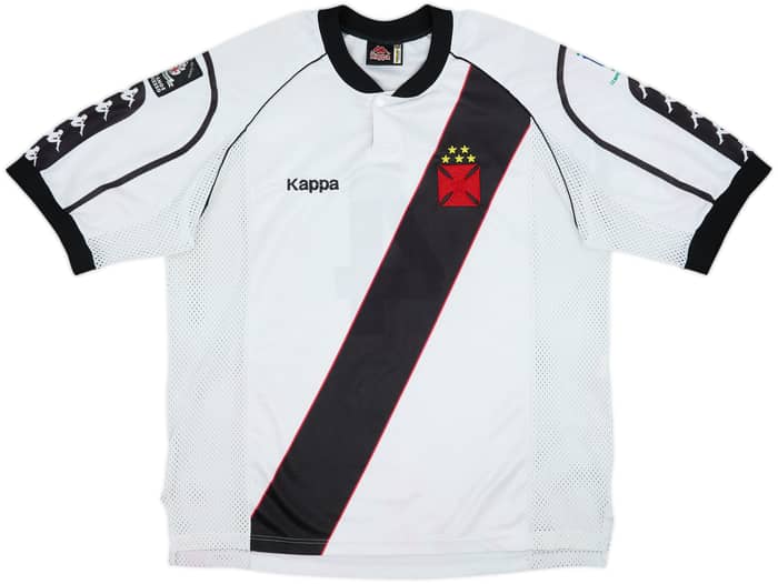 1998 Vasco da Gama Away Shirt #4 - 6/10 - (XL)