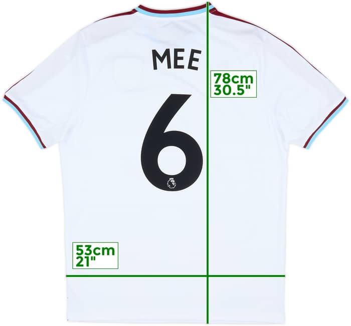 2017-18 Burnley Away Shirt Mee #6 - 10/10 - (L)