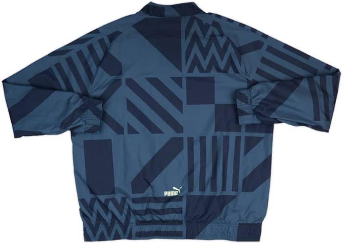 2022-23 Manchester City Puma Track Jacket - 9/10 - (Women's XL)