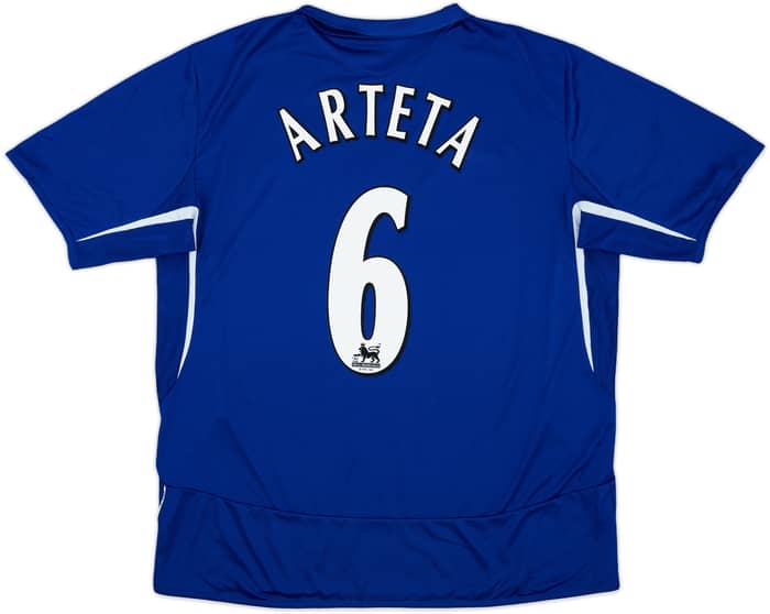 2005-06 Everton Home Shirt Arteta #6 - 9/10 - (XXL)