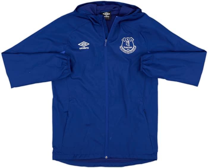 2018-19 Everton Umbro Hooded Track Jacket - 6/10 - (S)