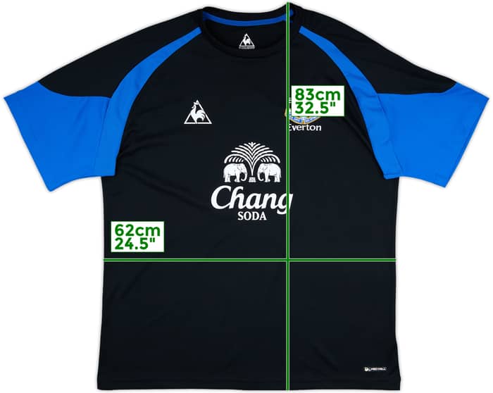 2009-10 Everton Le Coq Sportif Training Shirt - 7/10 - (XL)