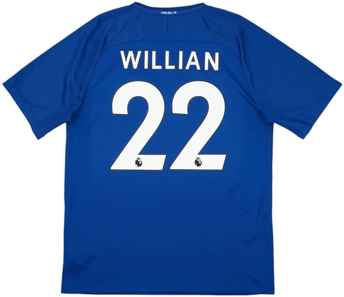 2017-18 Chelsea Home Shirt Willian #22 - 8/10 - (L)