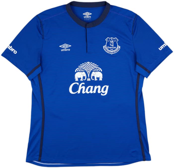 2014-15 Everton Home Shirt Lukaku #10 - 7/10 - (L)