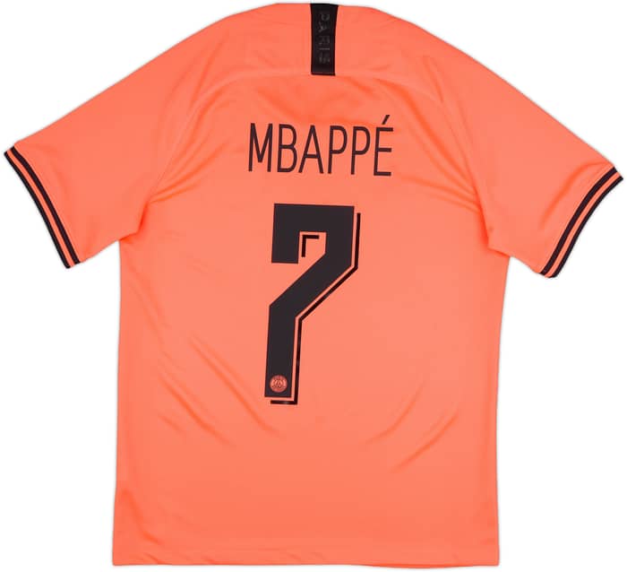 2019-20 Paris Saint-Germain Away Shirt Mbappe #7 - 10/10 - (M)