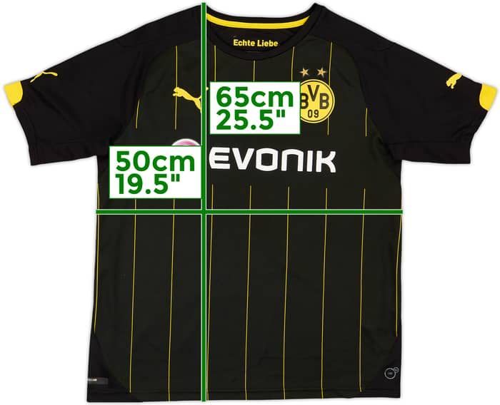 2014-16 Borussia Dortmund Away Shirt - 8/10 - (XL.Boys)