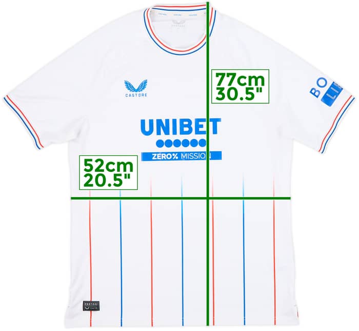 2023-24 Rangers Away Shirt - 8/10 - (L)